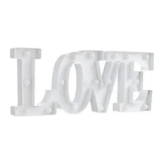 LOVE LAMPARA LETRAS