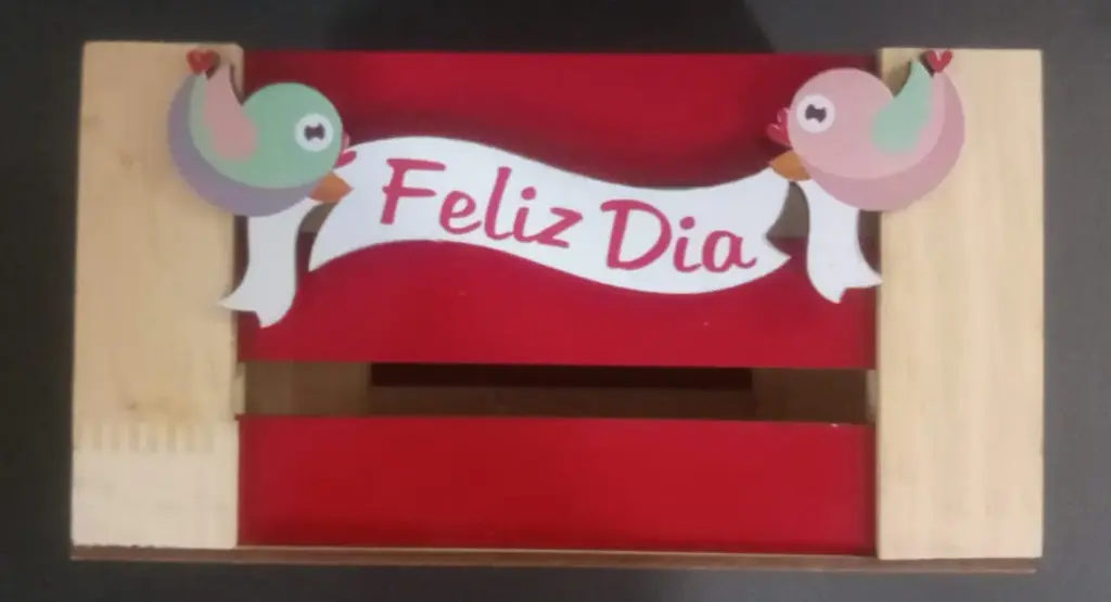 CAJA MADERA CANARIOS