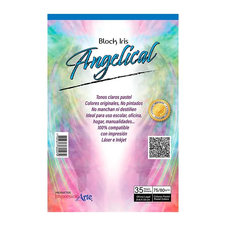 BLOCK IRIS TONOS PASTEL CARTA