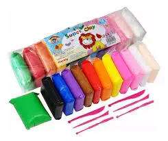 FOAMY MOLDEABLE PQTE X 12 COLORES 