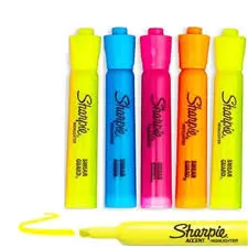 RESALTADOR X UNIDAD SHARPIE TANK COLORES