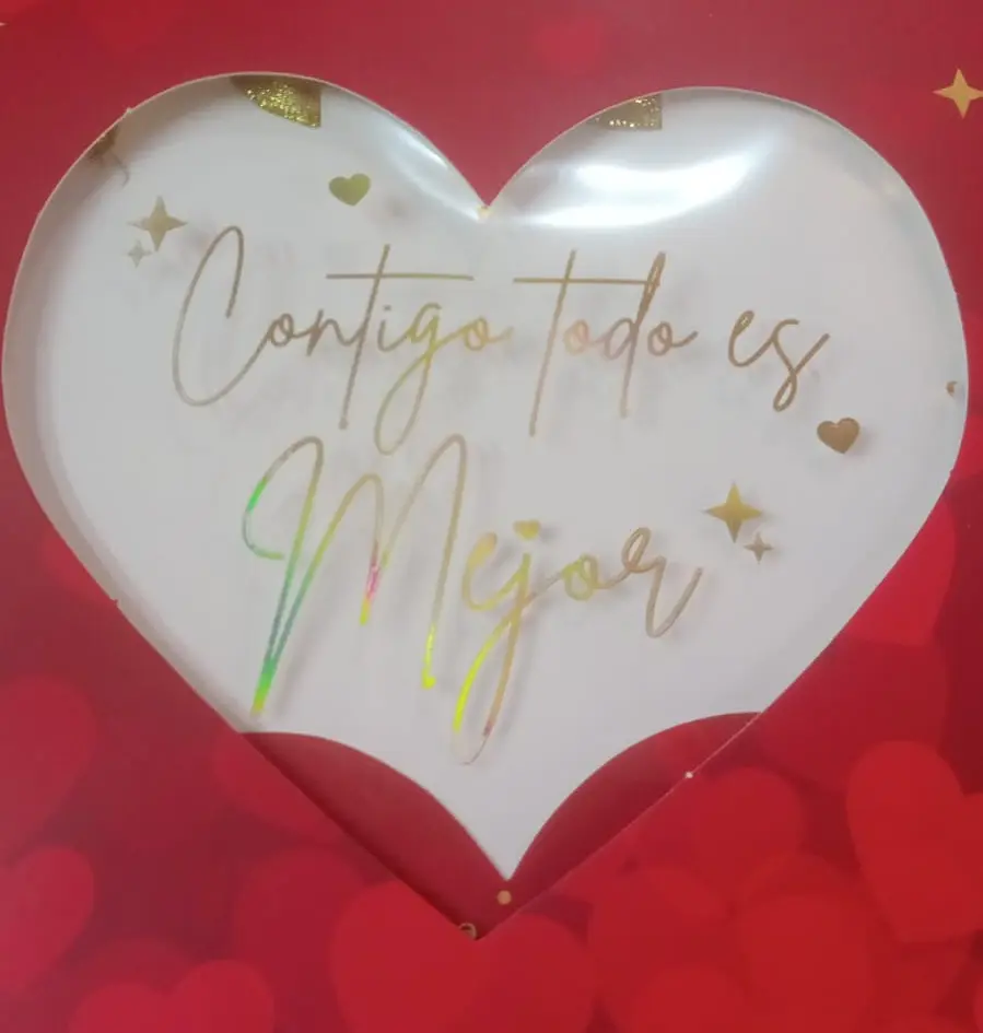 CAJA REGALO TODO ES MEJO VENTANA ROJA