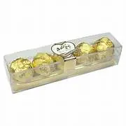 CHOCOLATE GOLDEN RECTANGULAR X 5  62.5 GR ADRO 