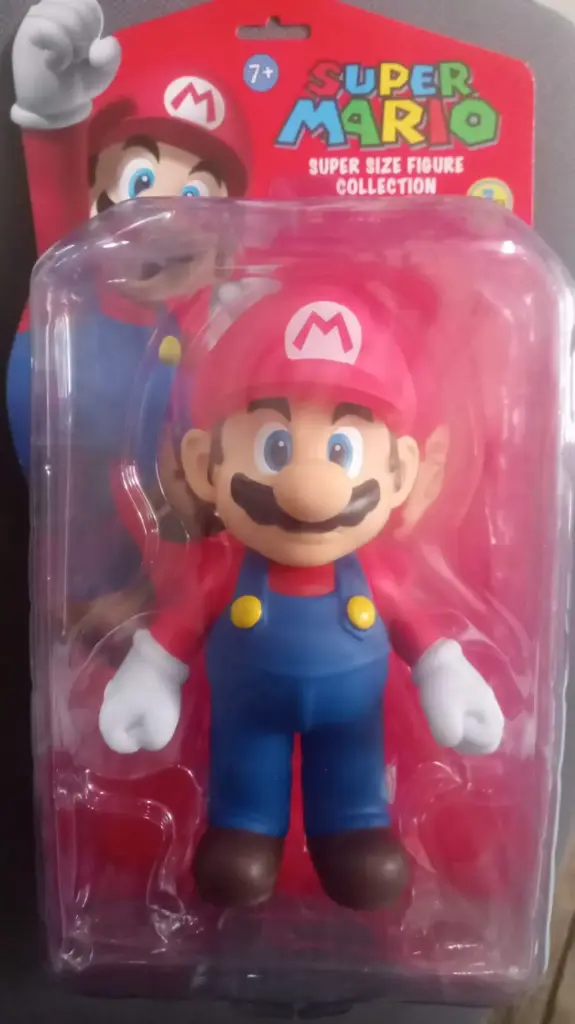 FIGURA COLECCION SUPER MARIO MEDIANO ENCARTONADO  