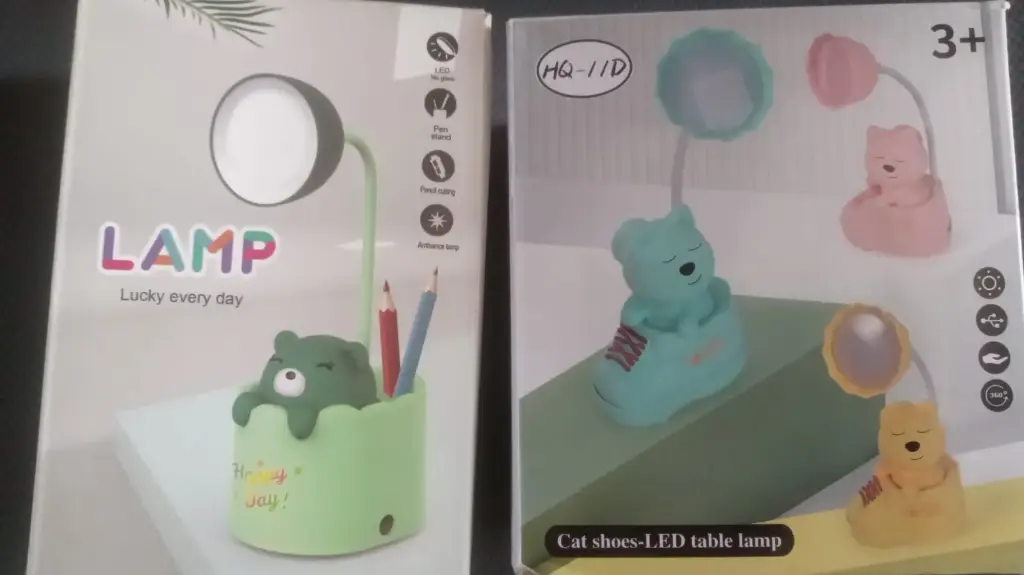 LAMPARA RECARGABLE OSITO / ZAPATO