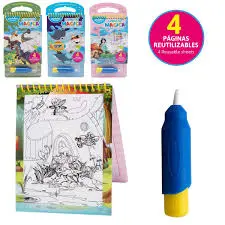 LIBRETA MAGICA PARA COLOREAR POINTER