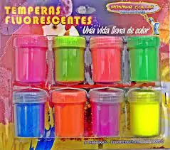 TEMPERA POWER COLOR X8 FLURESCENTE