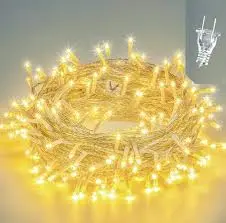 LUZ LINEAL X100L CALIDA/ AMARILLA  CV 9M CC LV100EN NAVIDAD