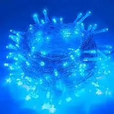 LUZ LINEAL INSTALACION LED CV AZUL X80L 8M SC A1095GB NAVIDAD