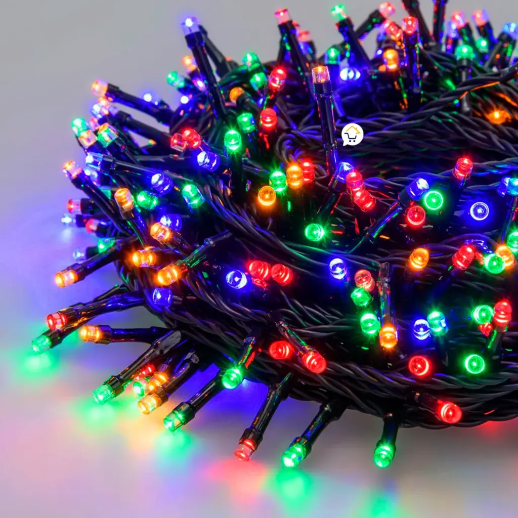 LUZ LINEAL INSTALACION LED CV MULTICOLOR X80L 8M SC A1095G NAVIDAD 