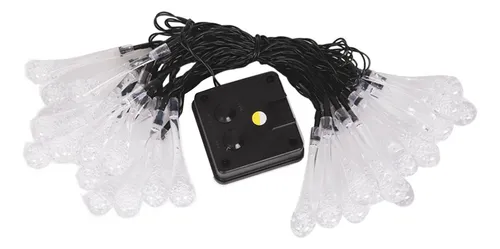 LUZ INSTALACIÓN FIGURA GOTA MULTICOLOR LED X28L J219 NAVIDAD 