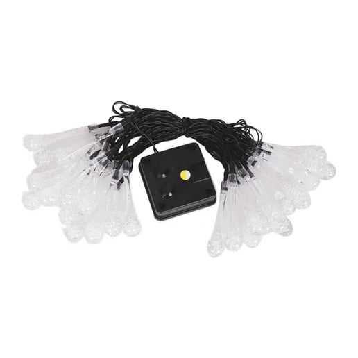 LUZ INSTALACIÓN FIGURA GOTA MULTICOLOR LED X28L J219 NAVIDAD