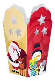 [NAVIDAD7] FAROL CARTON NAVIDAD X 10 UND