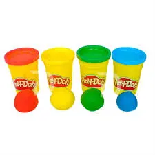 PLASTILINA PLAY DOUGH X4 
