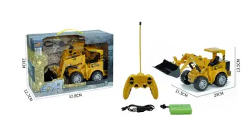 [JUG1079] CARRO TIPO RETROEXCAVADORA A CONTROL REMOTO 8071E GRUA