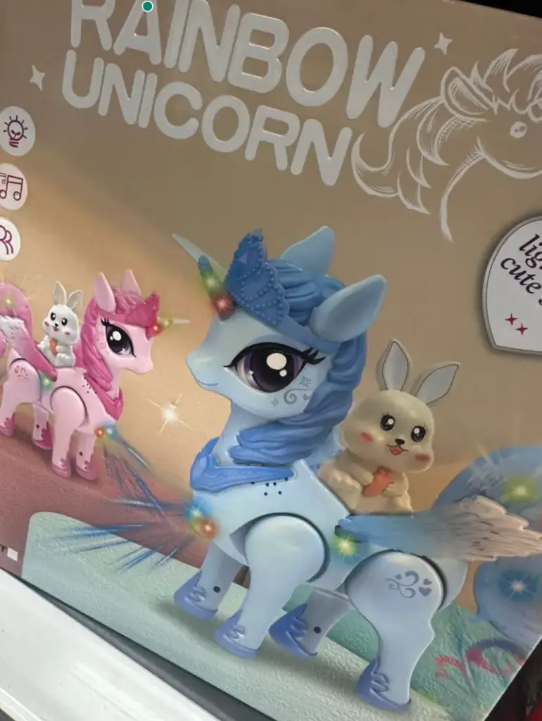 UNICORNIO CON CORONA MUSICAL MG40540