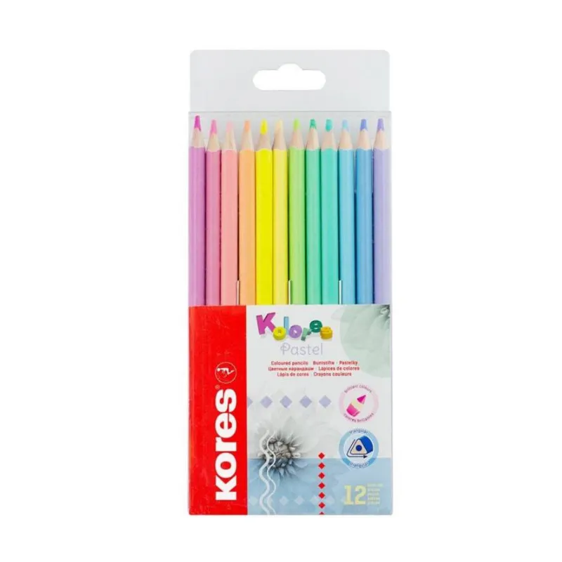 COLOR KORES PASTEL X12 3MM