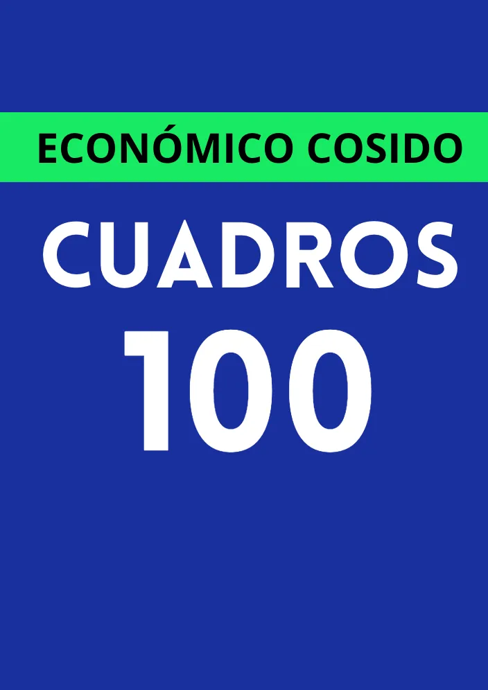 100 H CUADRICULADO CUADERNO ECONÓMICO COSIDO 