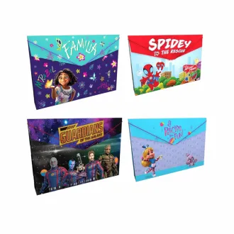 CARPETA BROCHE PRIMAVERA ESTAMPADA