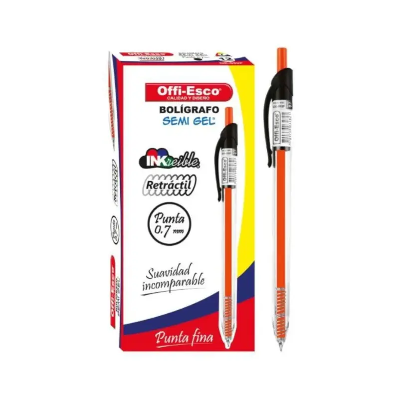 LAPICERO OFFIESCO RETRACTIL COLORES OE-053F