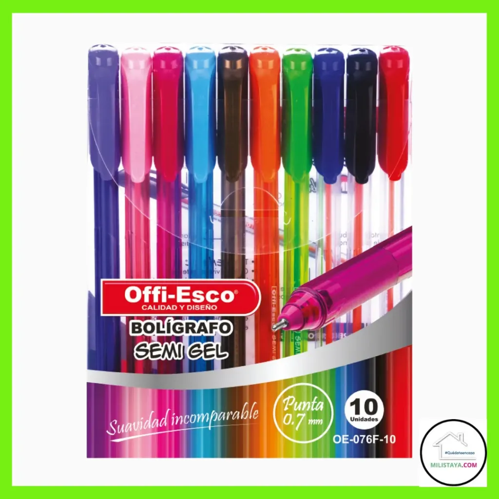 ESTUCHE LAPICERO OFFIESCO X10 OE-076F-10