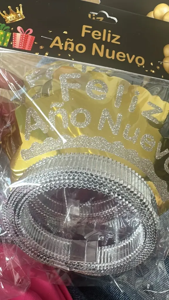 DIADEMA FELIZ AÑO X UNIDAD