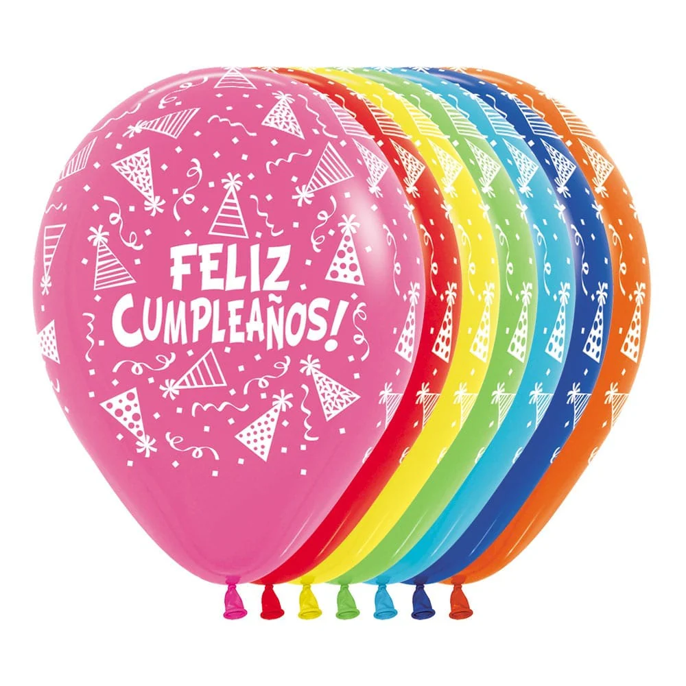 INFINITY R12 GLOBO SEMPERTEX PQTE 12 UND ESTAMPADO