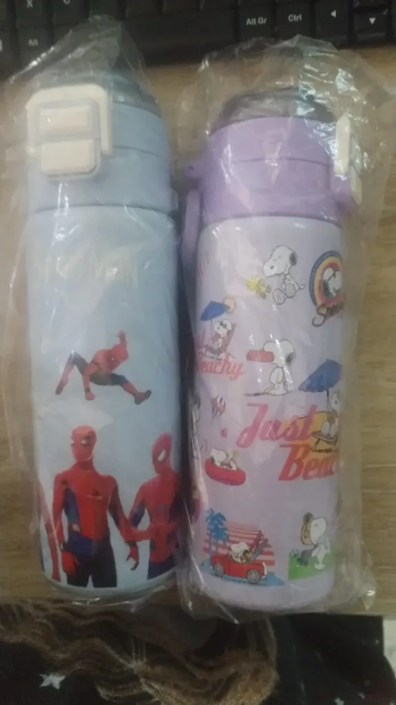TERMO VACUUM CUP SNOPPY/SPIDERMAN