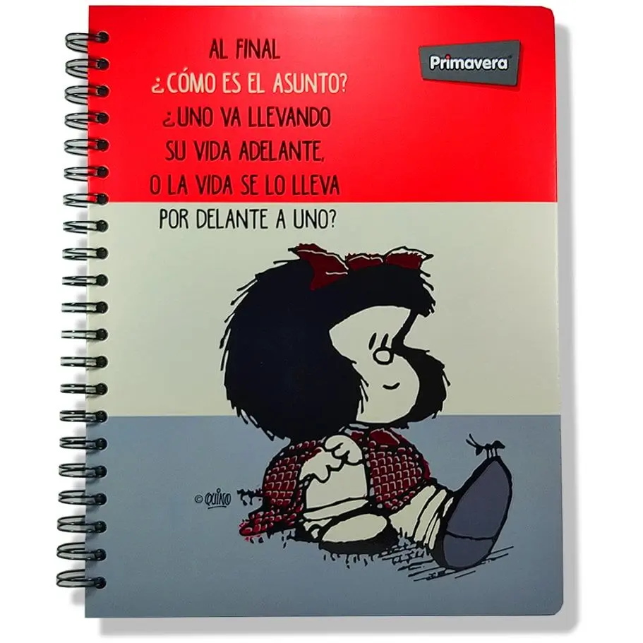 7 MATERIAS CUADERNO ARGOLLADO PEQUEÑO (MUJER)