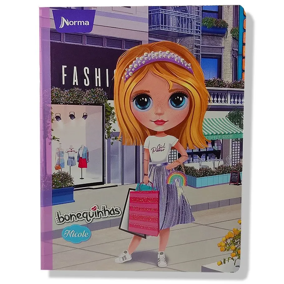 100 H COSIDO 3D BONEQUINAS CUADERNO