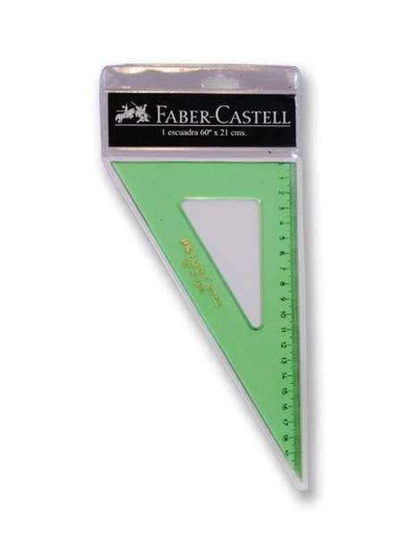 ESCUADRA FABER CASTELL - REGLA (45X21)