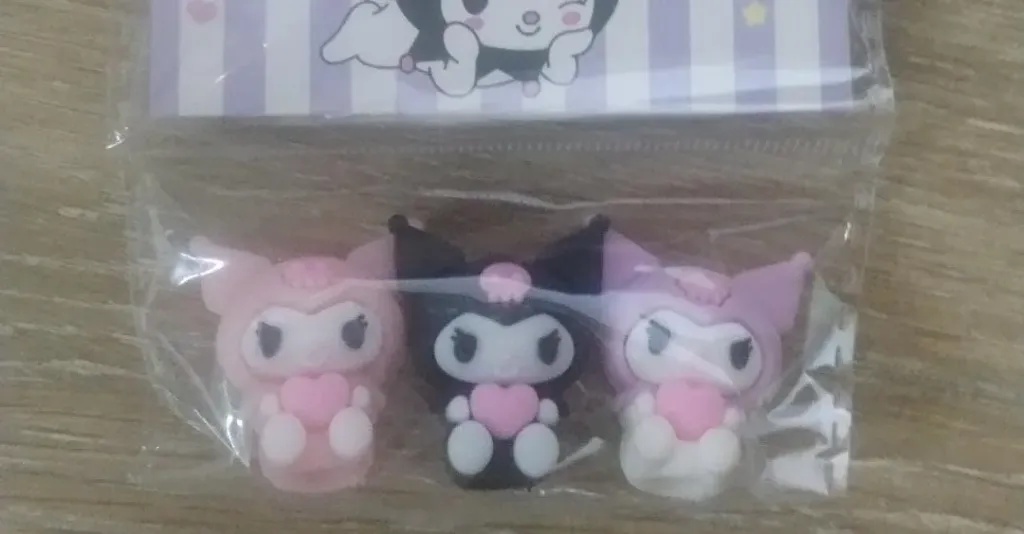 BORRADOR PORTA LAPIZ FIGURA KUROMI