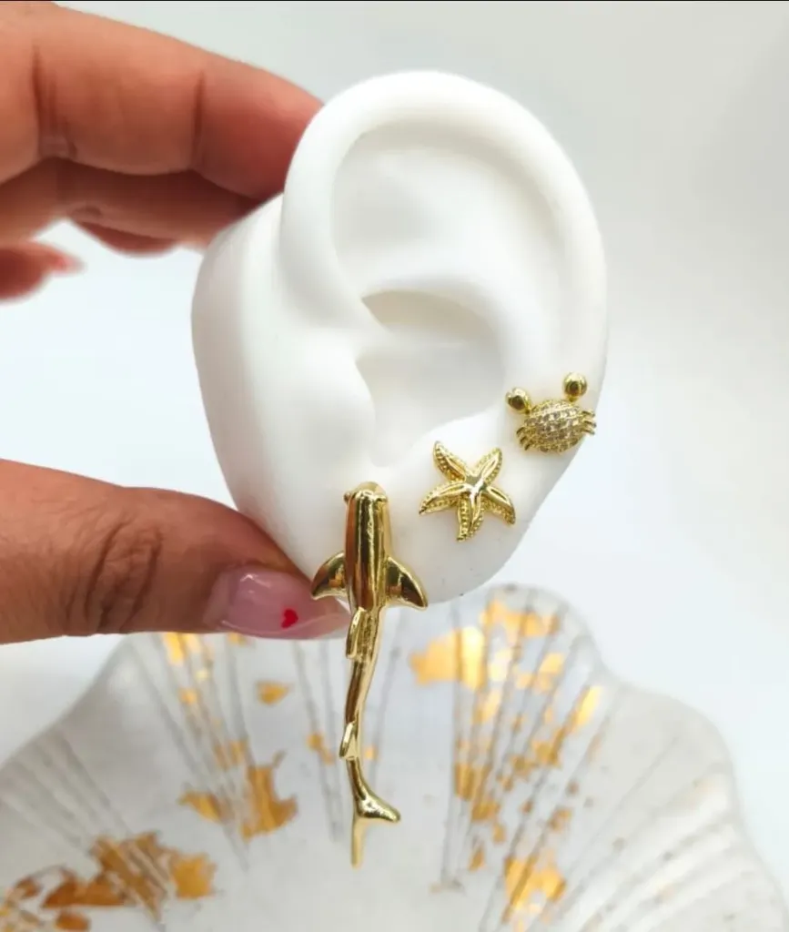 ARETES/CANDONGAS EN RODIO O GOLD FILLED (AE)