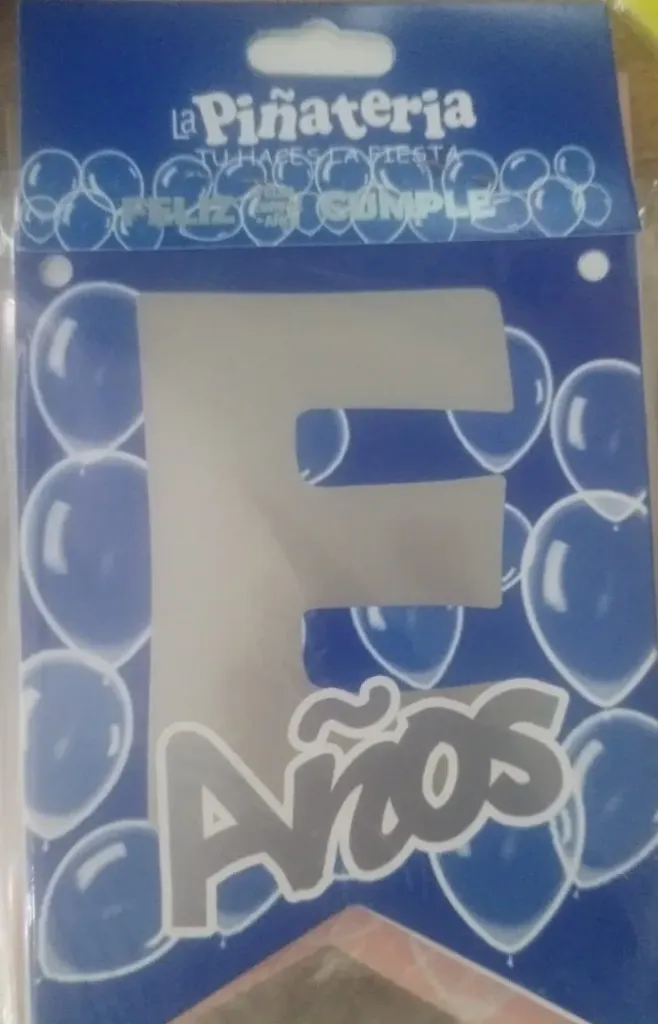 LETRERO BANDERIN FELIZ CUMPLEAÑOS PEQUEÑO GOMELANDIA ECONOMICO