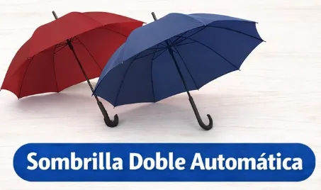 SOMBRILLA DOBLE AUTOMATICA 2899