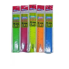 REGLA FLEXIBLE NEON GIPAO X15 CM GP333