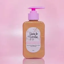 MANTEQUILLA CORPORAL LLUVIA DE ESTRELLAS CON GLITER 200 ML