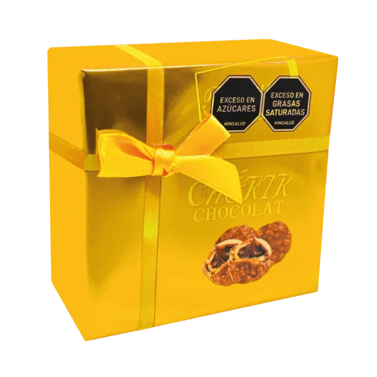 T4 JOYA DORADA/AZUL/ROJO CAJA REGALO ADRO