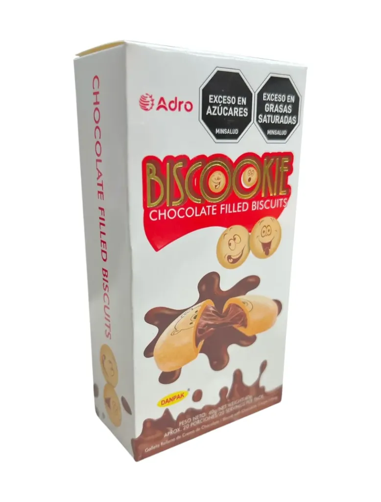 CAJA GALLETAS BISCOOKIE - ADRO