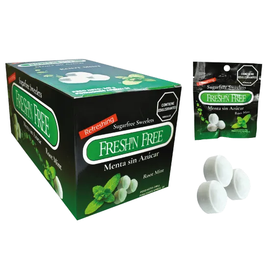 MENTA FRESH'N VERDE O AZUL PAQUETE