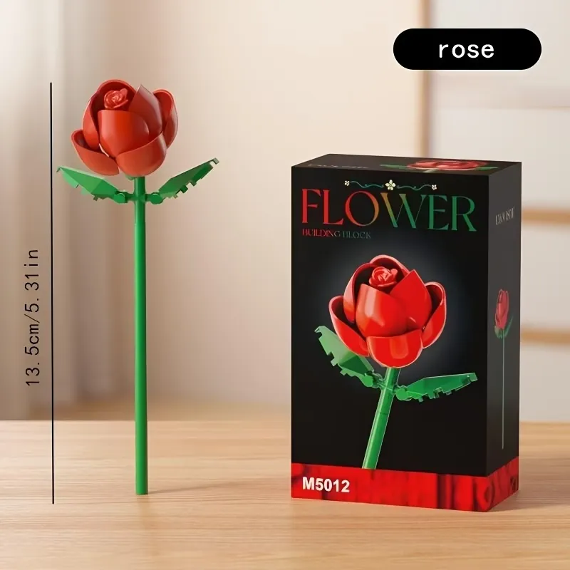 ROMPECABEZA FICHAS LEGO FLORES