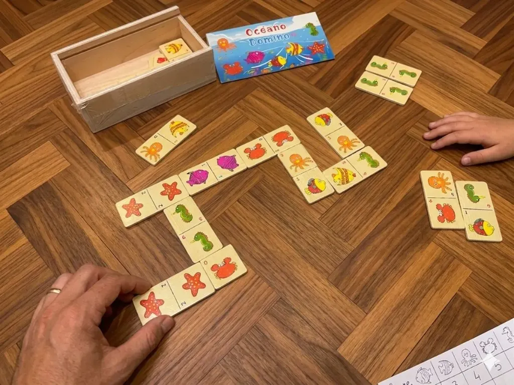 DOMINO CAJA MADERA INFANTIL