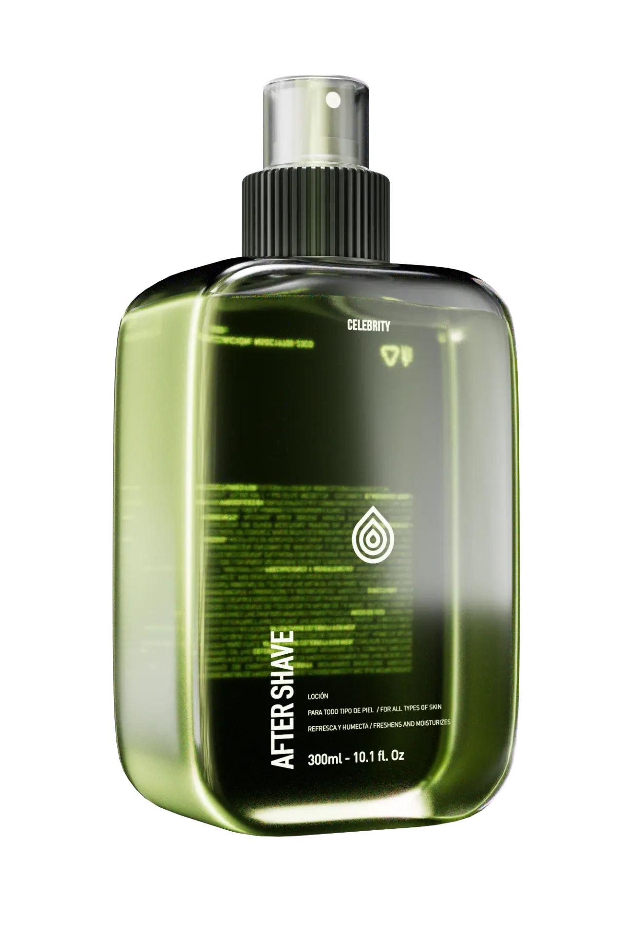 AFTER SHAVE CELEBRITY FOR MEN 300 ML - LOCION DESPUES DE AFEITAR
