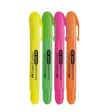 RESALTADOR FABER CASTEL SUPER GEL X UNIDAD