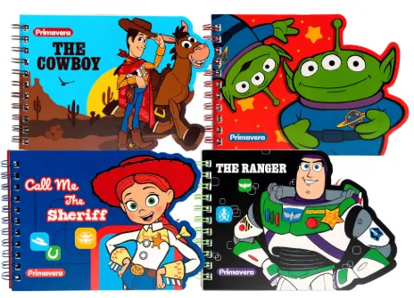 CUADERNO TROQUELADO PRIMAVERA TOY STORY