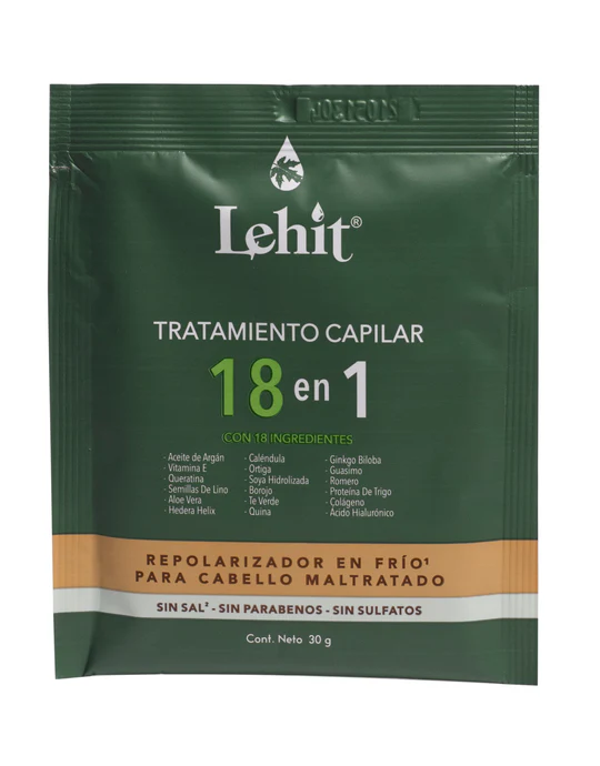 TRATAMIENTO CAPILAR LEHIT 3O GR EN SOBRE