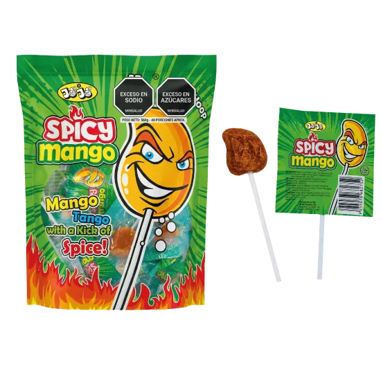 CHUPETA SPICY MANGO POP X 14GR