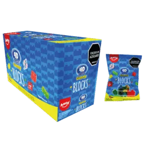 GOMA 4D AMOS DISPLAY BLOQUES X 40 GR