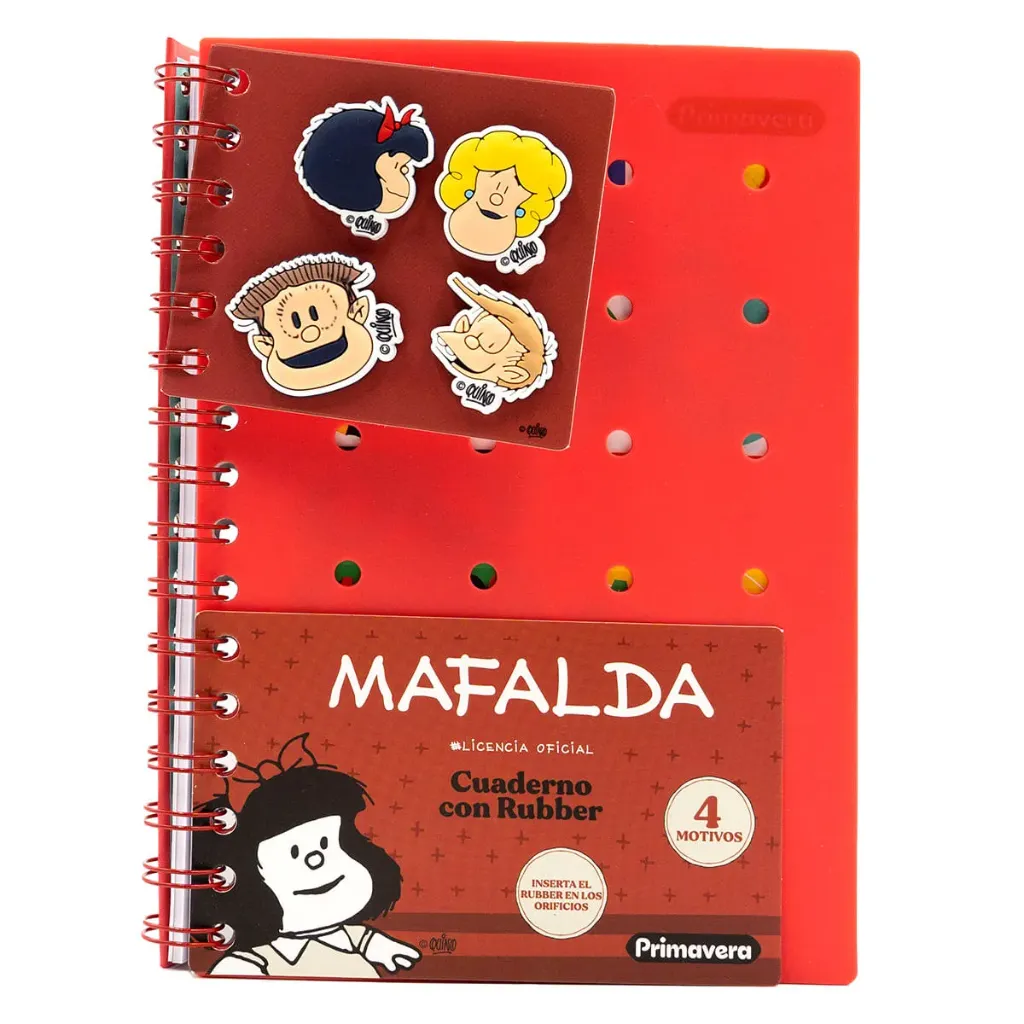 CUADERNO PRIMAVERA 85 RUBBER (PINES)