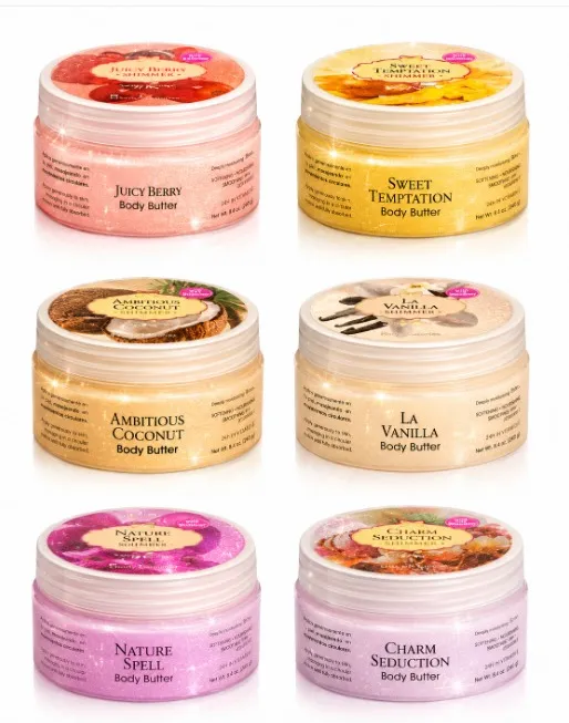 MANTEQUILLA CORPORAL BODY LUXURIES CON BRILLO